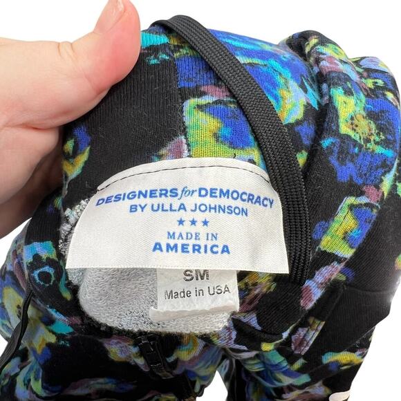 Designers for Democracy by Ulla Johnson Zip Up Hoodie Harris‎ Walz Size Small - Picture 12 of 13
